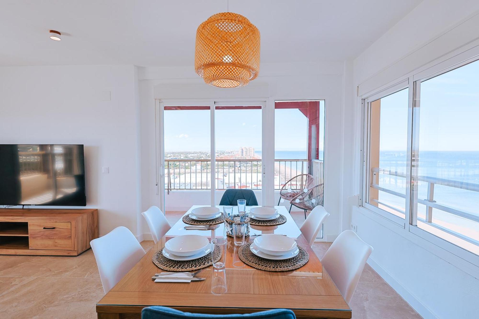 Apartamento Premium Con 5 Piscinas Barbacoa Tenis Frontenis Mareny Blau Exteriér fotografie