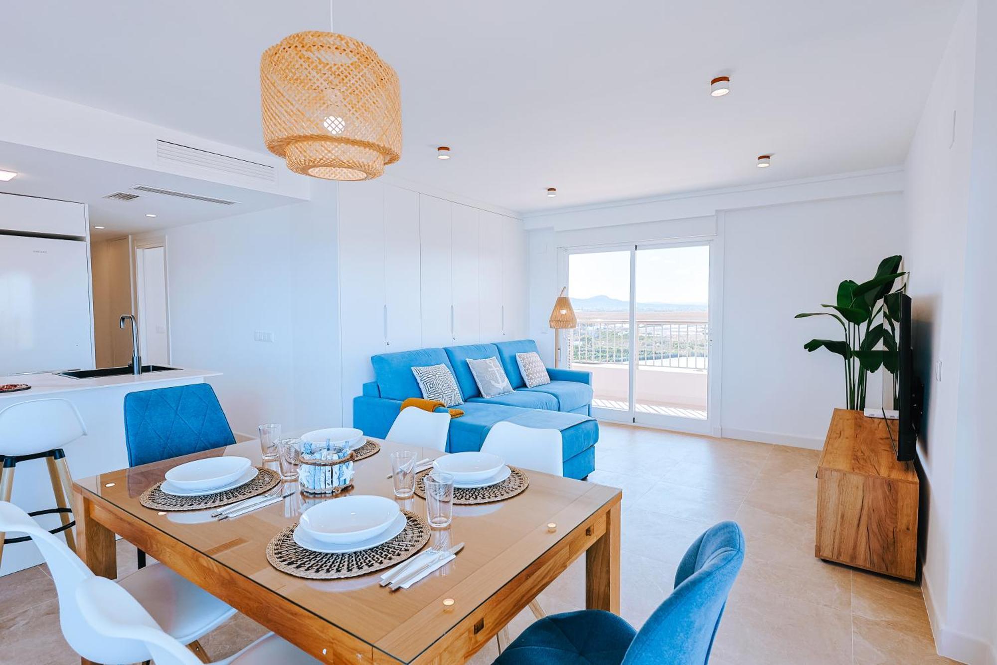 Apartamento Premium Con 5 Piscinas Barbacoa Tenis Frontenis Mareny Blau Exteriér fotografie